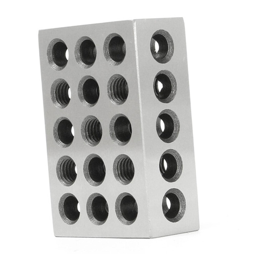 1-2-3 Block Set 0.0001" Precision Matched Mill Machinist 23 Holes 123 784636377667
