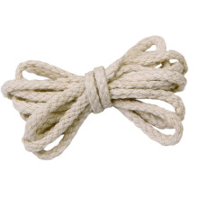 Natural 100% Cotton Braided Rope Cord for Bag Handle Pulley Beige