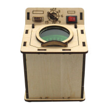 Multifunction Washing Machine Wooden Science Experiment Kid Toys for T