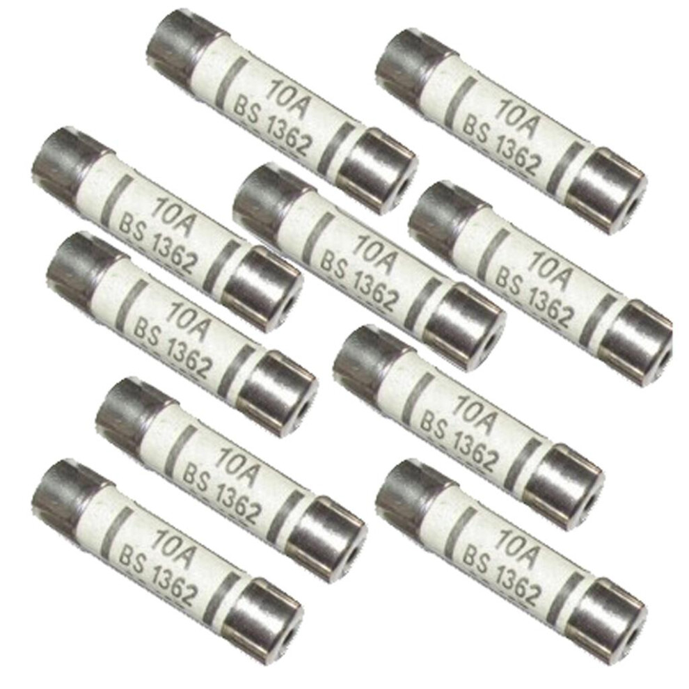 6Mm X 25Mm 240V 10A Bs1362 Ceramic Fuse 755380162748