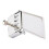 Guitar Chrome Cover Tailpiece For 4 String Banjo Plate Accessories 1