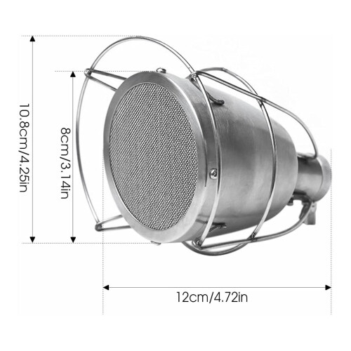 Steel Culinary Torch Attachment Multi-Function Chef Cooking Torch for 1