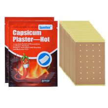 2 Bags Self Adhesive Capsicum Plaster Patches for Muscle Strains Backa