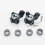 1Pair 1/10 Steering Knuckles for 3Racing Sakura D5 DIY Accs Trunk Mode 2