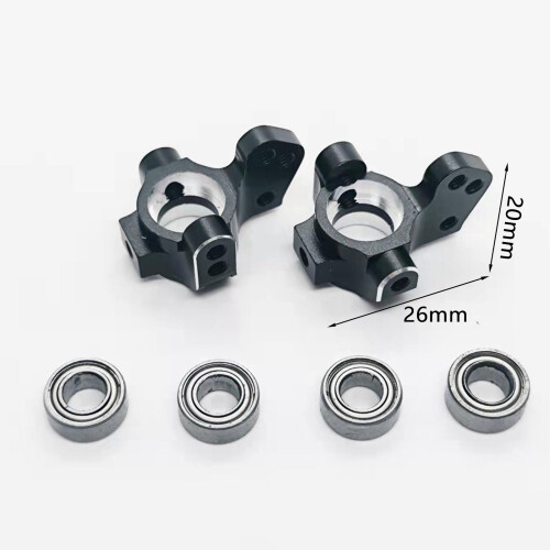 1Pair 1/10 Steering Knuckles for 3Racing Sakura D5 DIY Accs Trunk Mode 1