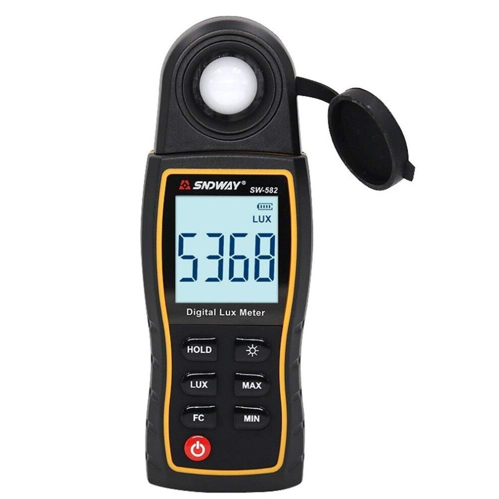 Metal Detector Sw582 Digital Meter Luxmeter Lux/Fc Meters Luminometer Photometer Meter 0-199900Lux Digital Illuminance Meter Light 9426802941449