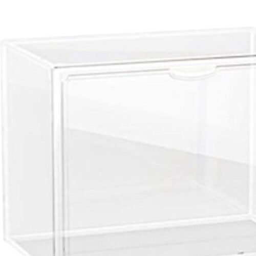Boots Storage Box Stackable Drawers Holders Storage Shoe Box High Heel 2