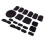 Tactical Protective Foam Cushion Pad Set Sticker for Hunting Combat He 1