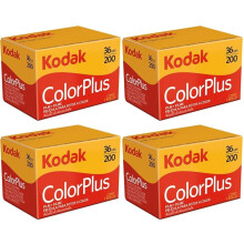 4 Rolls of Colorplus 200 ASA 36 Exposure