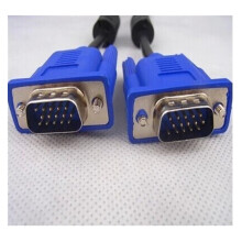 VGA Cable 3+2 1.5m Blue Head Black Wire 15 to 15 pin VGA high Definition LCD Monitor Connection Cable