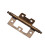 10x Antique Bronze Flush Hinge with Finial 2
