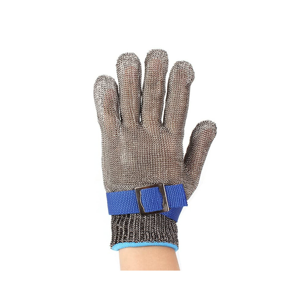 Stainless Steel Wire Metal Gloves, Cut Resistant Gloves, Safety Work Gloves (Grey,Xl) 9426802941494