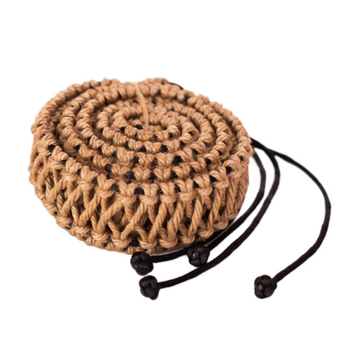 Steel Tongue Drum Wrapped Braided Rope for Hand Pan Percussion Instrum