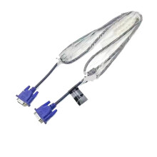 VGA Monitor Cable 15-pin Double Male VGA Cable VGA Data Cable 1.7 Meters