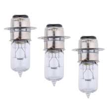 3PCS P15D-25-1 12V 35/35W Motorcycle White Halogen Headlight Headlamp