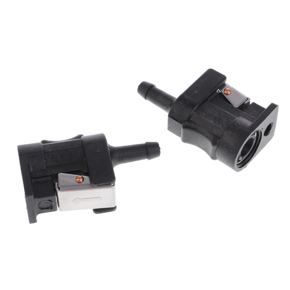2Pcs Fuel Line Tank Connector For Yamaha Outboard Motor Marine Boat En 727485435645