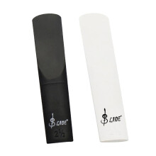 2pcs Alto Sax Saxophone Reed 2.5 Strength for Wind Instrument White+Bl