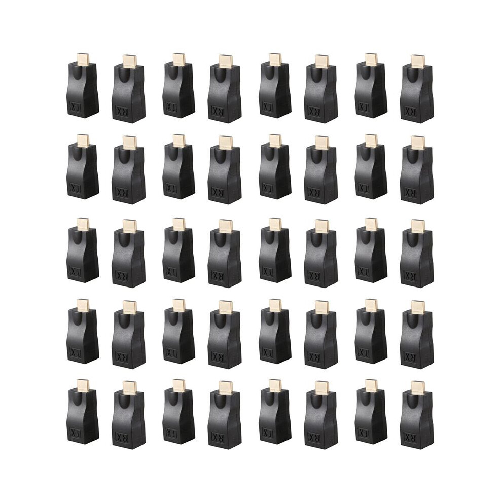 8X 4K 3D Hdmi 1.4 30M Extender To Rj45 Over Cat 5E/6 Network Lan Ethernet Adapter 4712117418864