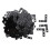 100Pcs Black L Shape Flat Corner Plate Angle Brace Bracket for Picture 2