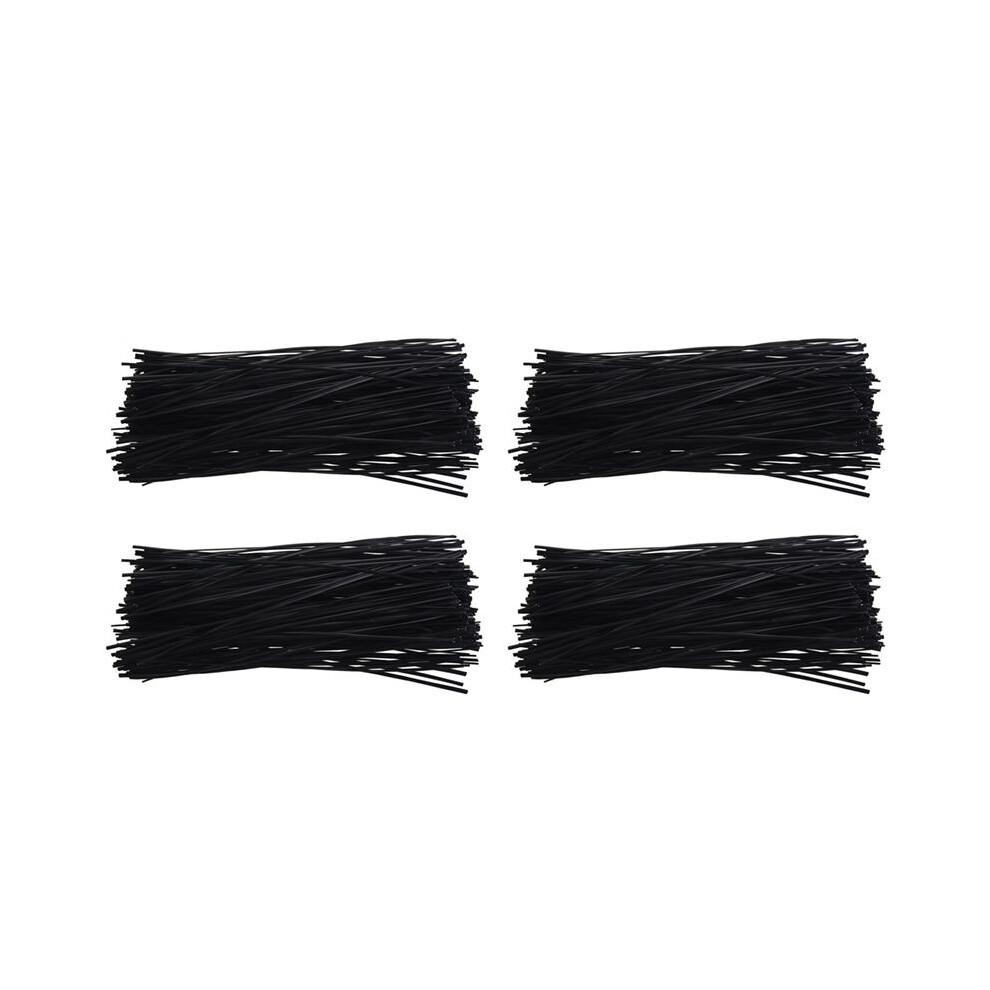 800Pcs Plastic Shell Package Reusable Twist Ties Cable Fasteners 150Mm 4712152541787