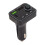 Πομπός Bluetooth FM με ακύρωση ηχούς για κλήσεις handsfree αυτοκινήτου, διπλές θύρες USB, 2