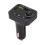 Πομπός Bluetooth FM με ακύρωση ηχούς για κλήσεις handsfree αυτοκινήτου, διπλές θύρες USB, 7