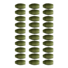 30Pcs Elastic Pole Dacron Connectors Carp Fishing Fishing Tackle Acces