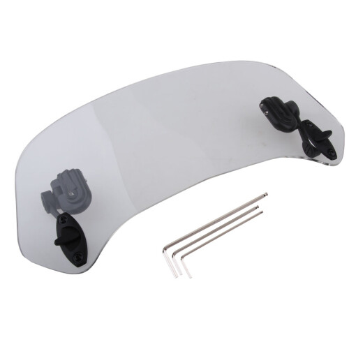 Motorcycle Windshield Extension Spoiler Air Wind Deflector Windscreen 1