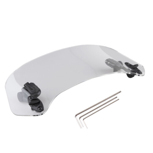 Motorcycle Windshield Extension Spoiler Air Wind Deflector Windscreen 2