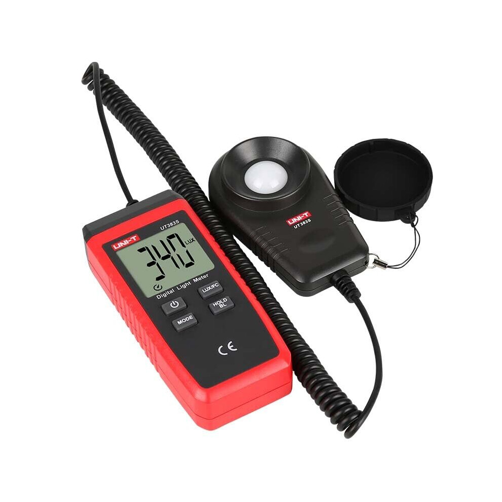 Ut383s Digital Light Meter Lux/Fc Meters Luminometer Photometer 200,000 Lux Luminometer Photometer Measure Tester 9426802941340