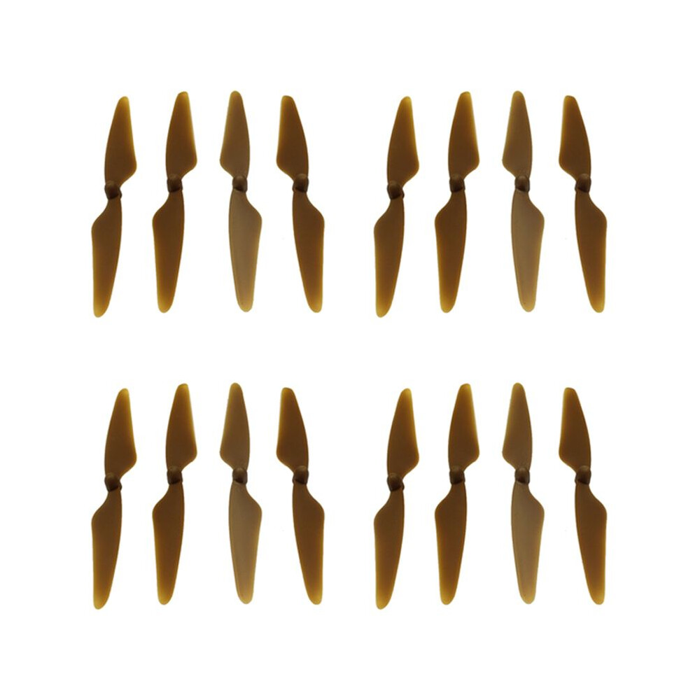 16Pcs For Hubsan H501s X4 Rc Quadcopter Propellers Blades 2Cw/2Ccw, Yellow