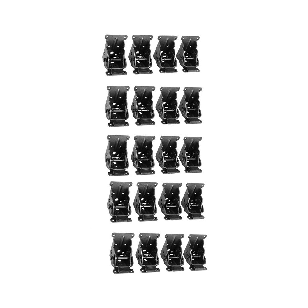 20Pcs Collapsible Support Frame Self-Locking Hinge Table Leg Fittings And Gussets - For Folding Legs Folding Workbench 6131667531638