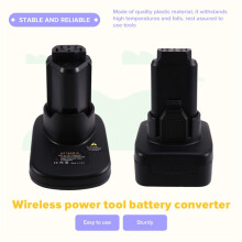 Battery Adapter for 18V Battery Convert to for for Aeg for RidGid 12V Cordless Power Tools Battery Converter