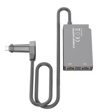 Ethernet Adapter for Starlink Gen2 Wired External Network Dual Port Ethernet Adapter to 1 Gbps High Speed Network