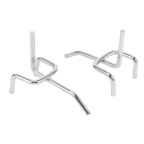 200Pcs Durable Carbon Steel Practical Pegboard Hooks Garage Workshop Storage Garage Work Shop Display Hanging Tool