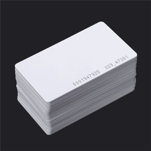 500 Pieces Intelligent Proximity TK4100 125KHz RFID Proximity Card Entry Empty ID Access 2