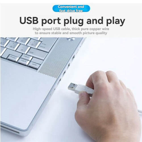1080P HD Webcam Camera USB Webcam Focus Night Vision Computer Microphone Video Camera PC Accessories 2