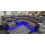 Hannah Music Microfibre Grey Electric Corner Sofa 4