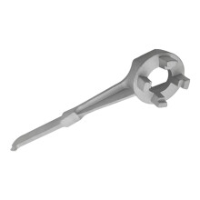 Oil Drum Cover Wrench Barrel Opener 2"& 3/4" Drum Plug for Gas Shut Of