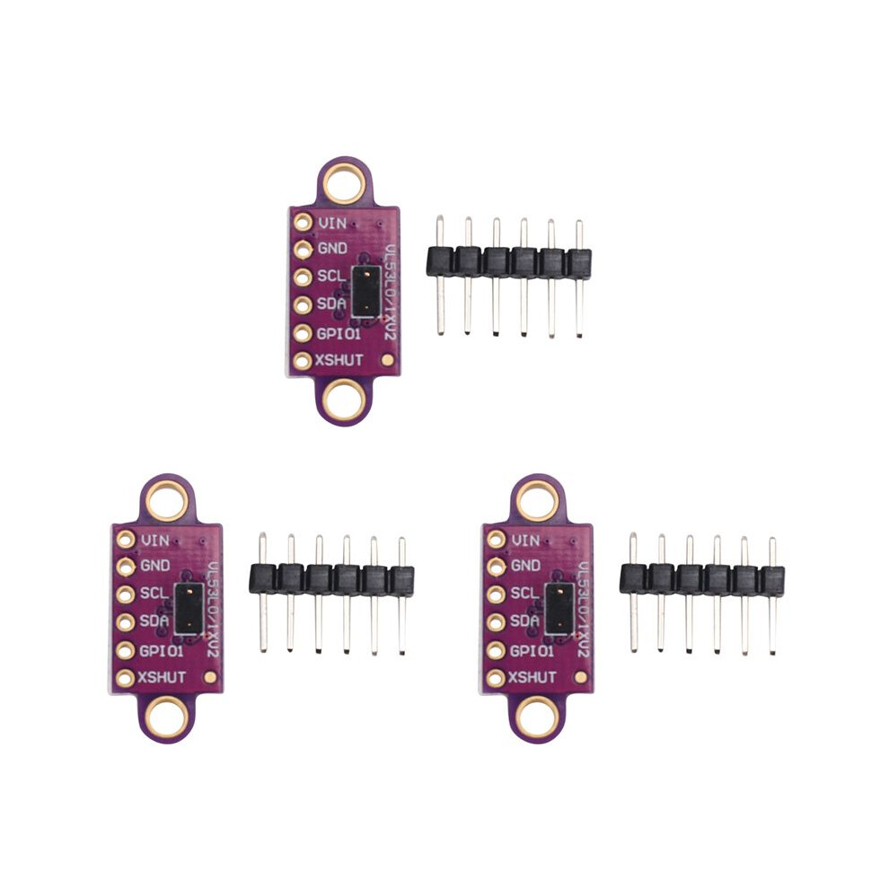 3X Vl53l0x Time-Of-Flight Distance Sensor Gy-Vl53l0xv2 Module For Arduino 4713908663760