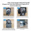 3D Printer Accessories for Kobra 3 Max Replacement Strain Gauge Sensor Auto Bed Level Hotend Mounting Block Sensor 2