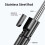 Selfie Stick Treppiede Wireless con Telecomando  e Luce, Treppiede Estensibile per Streaming Live Mobile 8