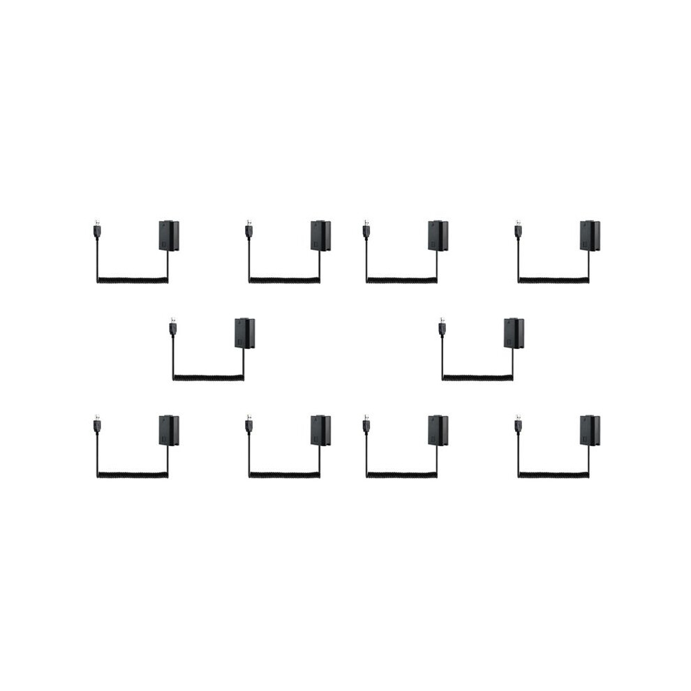 10X Usb Charging Cable Np-Fw50 Dummy Battery Spring Wire For Sony A7 A7r A7s A7m A7ii A7s2 A7m2 A6500 A6300 Dc Coupler 4713768560667