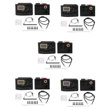 5X Acoustic Guitar Pickup Tuner 5-Band Eq Equalizer Acoustic Guitar Preamp Piezo Pre-Amp Amplifier System