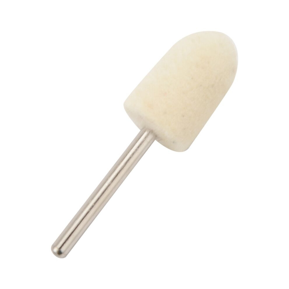 60Pcs Wool Felt Mounted Mandrel Polishing Buffing Wheels Grinding Bits Grinder Head Polish Watch Jewelry Rotary Tool 4711366437329