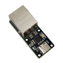CH397A USB-C to RJ45 Ethernet Module 100 Mbps USB Network Card with Network Card Driver Plug and