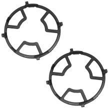2X Universal Cast Iron Wok Support Rack Stand for Burners Gas Stove Cover Hobs Cookers Wok Rack Fit Hobs Wok Stand