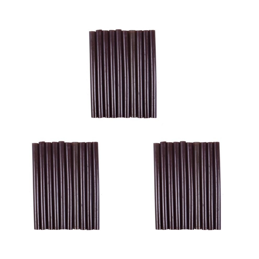 30Pcs 100Mm X 7Mm Adhesive Hot Melt Glue Sticks For Hot Melt Glue Gun Brown 6132295054728