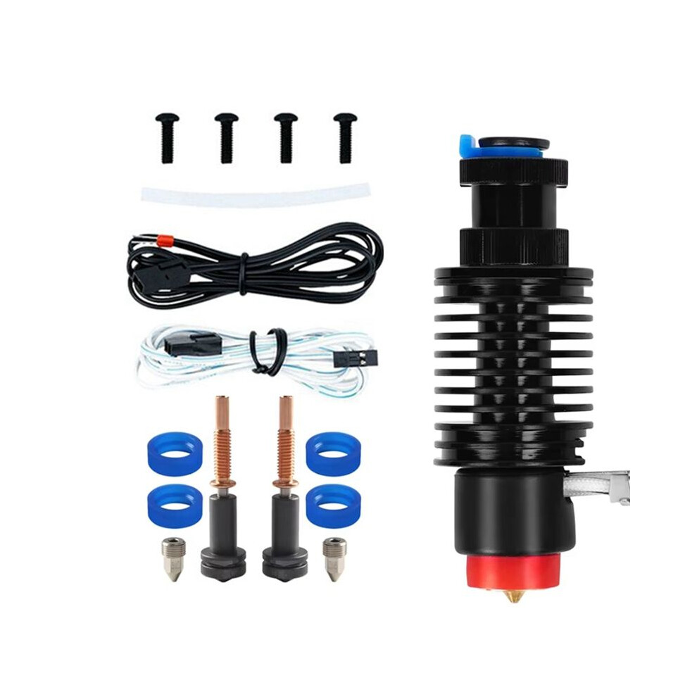 For E3d Revo Ceramic Hotend Kit V6 Radiator Brass Nozzle Ceramic Heating Core With 2 Nozzle Kits For Ender 3 Series B 4711955950833