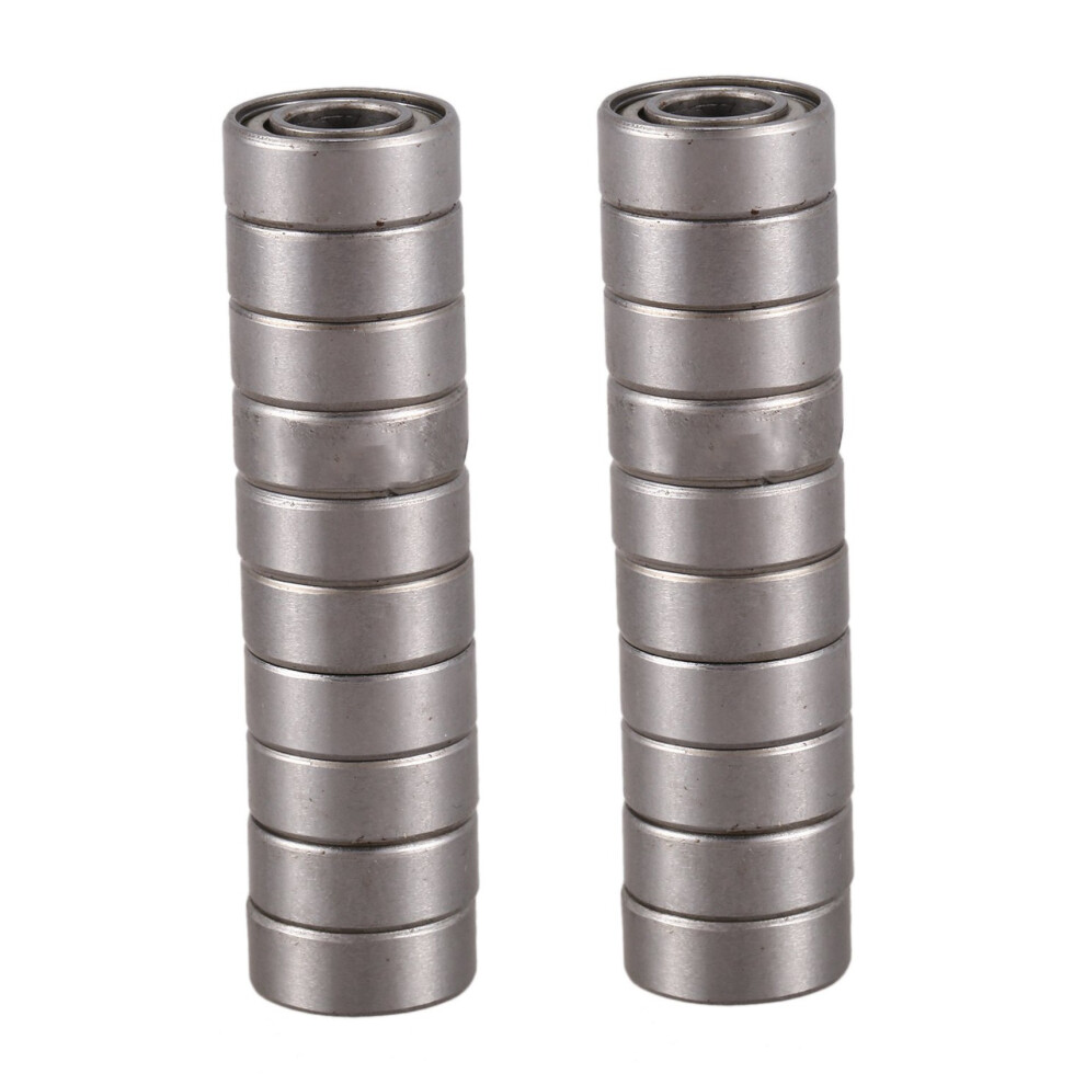 6Mm X 13Mm X 5Mm Miniature Deep Groove Radial Ball Bearings 686Z 20Pcs 4712102010837